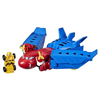 Transformers Rescue Bots Optimus Prime Jumbo Jet Yarışçısı F0849