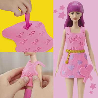 Play Doh Barbie Kalpler ve Saç Oyun Hamuru Seti G1357