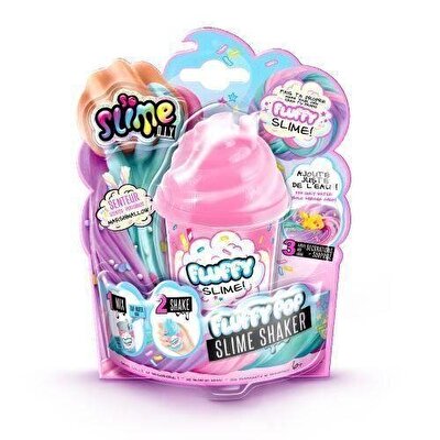 So Slime Fluffy Slime Shaker Pembe