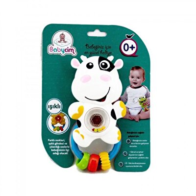 Babycim Sesli İnek Çıngırak