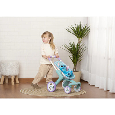 Smoby Stitch Bebek Arabası ve Peluş Oyuncak 25 Cm