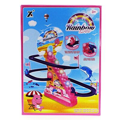 Rainbow Renkli Müzikli Kaydırak