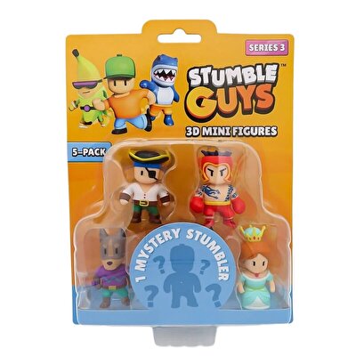 Stumble Guys 5'li Mini Figür Seti 5 S3 40025