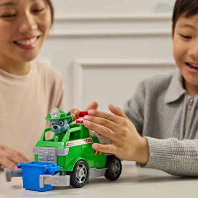 Paw Patrol Fire Rescue Figür ve Kurtarma Aracı Rocky