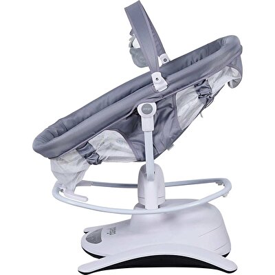 Prego Yummy Kumandalı Elektrikli Beşik Gri