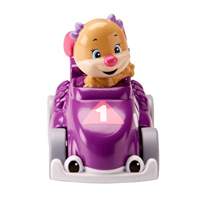 Fisher Price Eğlen ve Öğren Hızlı Arabalar Mor FGJ18
