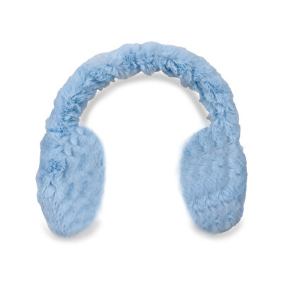 Peluş Kulaklık Açık Mavi
