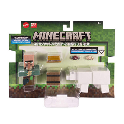 Minecraft İkili Paket Fisherman and Polar Bear JCN49
