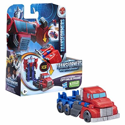 Transformers Earthspark Tek Adımda Dönüşen Figür Optimus Prime F6716