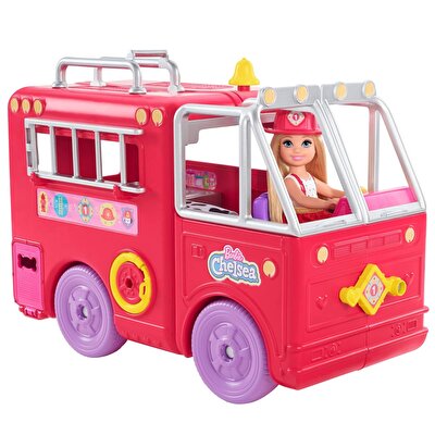 Barbie Chelsea İtfaiye Aracı Oyun Seti HCK73