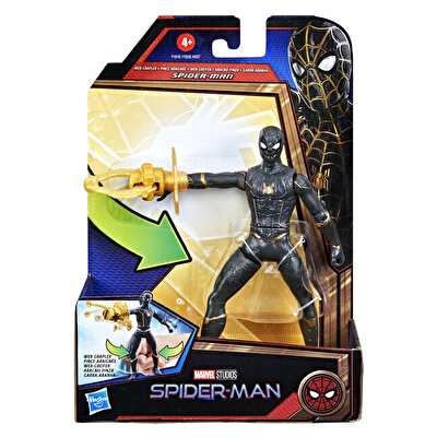 Spiderman 15 cm Deluxe Web Grappler Spiderman Figür F1918