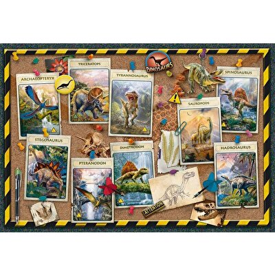 Ravensburger Puzzle 100 Parça Dinosaurs