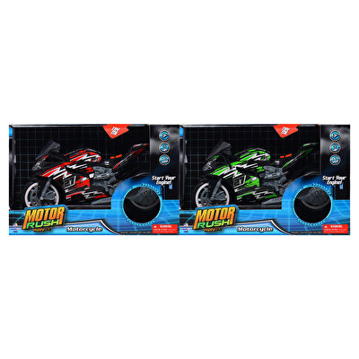 Motor Rush Işıklı ve Sesli Motor Gösterisi Yeşil