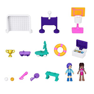 Polly Pocket ve Maceraları Oyun Setleri Soccer Squad HCG14