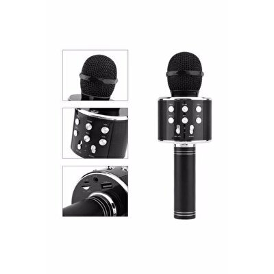 Karaoke Mikrofon Siyah