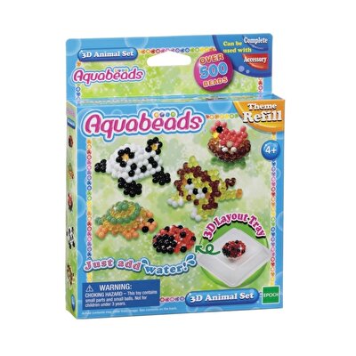 Aqua Beads 3 Boyutlu Hayvanlar Seti