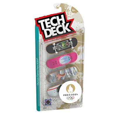 Tech Deck Paris 2024 Olympic Games Dörtlü Paket O'Neill