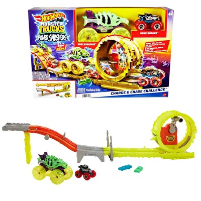 Hot Wheels Monster Trucks Power Smashers Oyun Seti HXT05