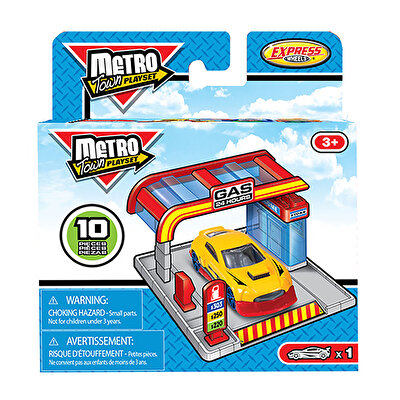Express Wheels Metro Town Araba Benzin İstasyonu