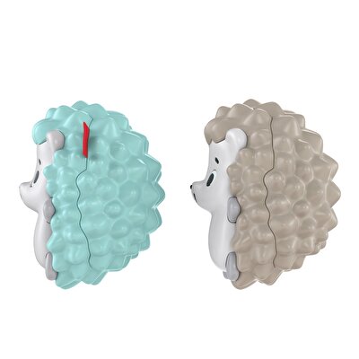 Fisher Price Eğlenceli Arkadaşlar Dişlik ve Çıngıraklar Kirpi İkizler (FXC22)