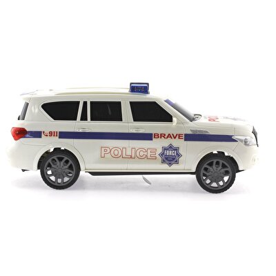 Sürtmeli Sesli ve Işıklı Suv Polis Arabası JM001