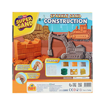 PlayToys Süper Sand Construction Oyun Kumu Kumsal Oyun Kumu Seti