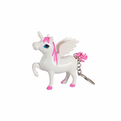 Pegasus Işıklı Sesli Pembe Anahtarlık