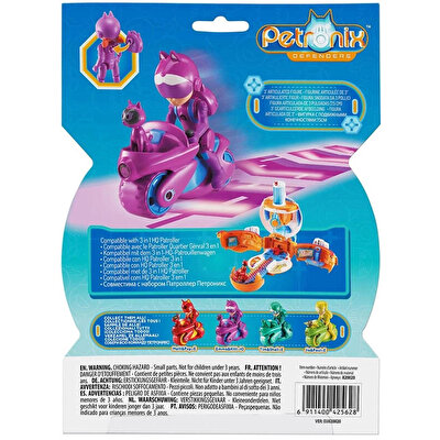 Petronix Savunucuları Emma'nın Pet Mobi̇le Ve Kitt 10 Hareketli̇ Aksi̇yon Fi̇gürü