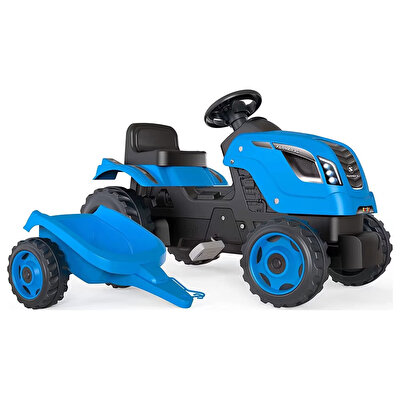 Smoby Çiftçi  Römork Traktör XL Mavi
