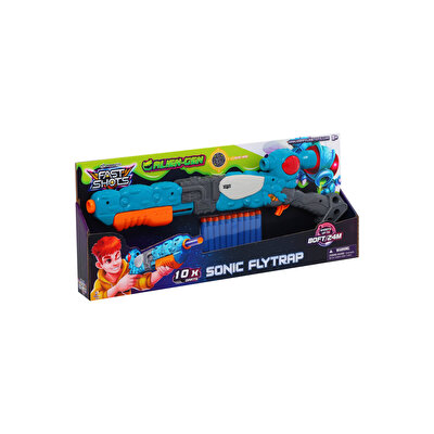 Allien- Gen Sonic Flytrap 10 Atış Dart FIrlatıcı Set