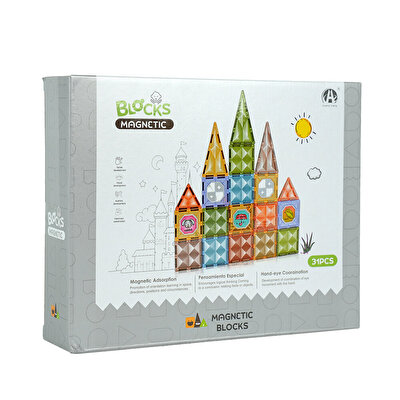 Yıldız Elmas Manyetik Bloklar 31 Parça