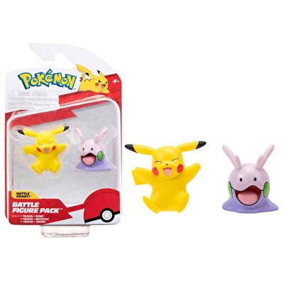 Pokemon Battle Figürler S15 Pikachu ve Goomy