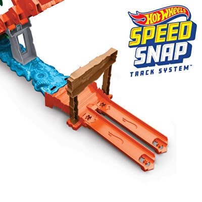 Hot Wheels Monster Trucks Timsahı Devir Oyun Seti JJN45