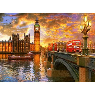 Anatolian Puzzle 1000 Parça Londra’da Gün Batımı