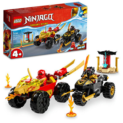 LEGO Ninjago Kai ve Ras'ın Araba ve Motosiklet Savaşı 71789