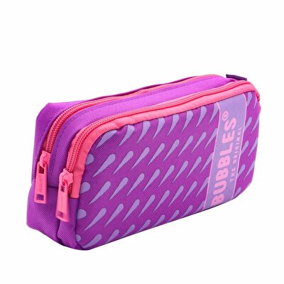 Bubbles Tangle Kalem Çantası Mor