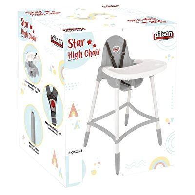 Pilsan Star Mama Sandalyesi Pembe