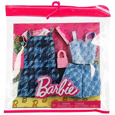 Barbie'nin Kıyafet Koleksiyonu İkili Paketler HRH45