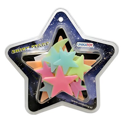 Karanlıkta Parlayan Renkli Yıldızlar