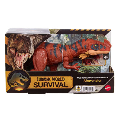 Sesli Jurassic World Kükreyen Dinozor Figürü Film Serisi 30 Cm Afrovenator JKL76