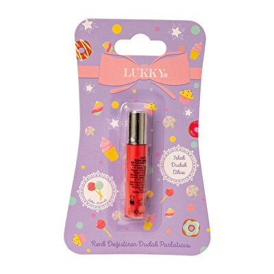 Lukky Şeker Aromalı Dudak Parlatıcısı Kırmızı