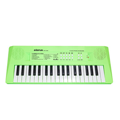 37 Tuş Soft Renkler Piano Yeşil