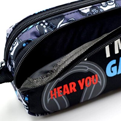 Muggle Game Over 2 Gözlü Kalemlik Çantası 9444