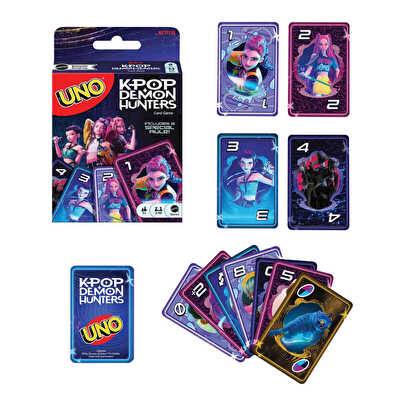 UNO K-Pop Demon Hunters Kart Oyunu JRV01