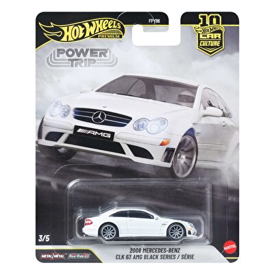 Hot Wheels Car Culture Arabalar 2008 Mercedes-Benz CLK 63 AMG Black Serisi JKF29