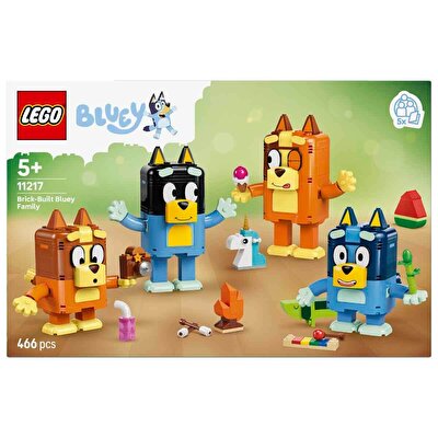 LEGO Bluey Parçalarla İnşa Edilen Bluey Ailesi 11217