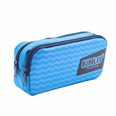 Bubbles Wave Kalem Çantası Mavi