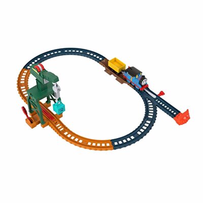 Thomas ve Arkadaşları Motorlu Tren Seti Cranky the Crane Cargo Drop HGY79