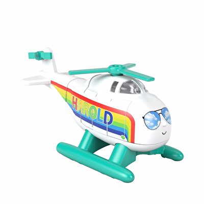 Thomas ve Arkadaşları Trackmaster Sür-Bırak Büyük Tekli Trenler Rainbow Harold GYV67