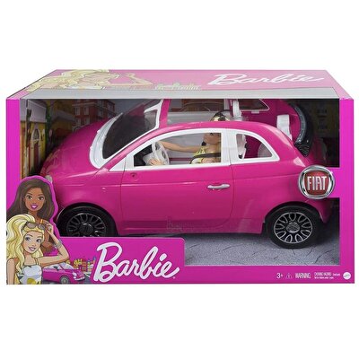 Barbie Bebek ve Fiat 500 Araç GXR57